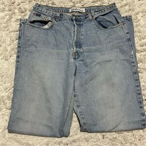 Vintage Express Bleus 90s Straight Relaxed Jeans Size 13/14